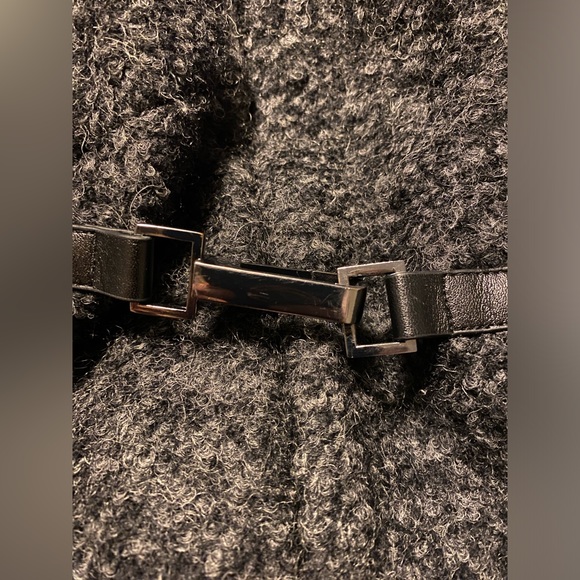 Novelti Grey Wool Full Length Dress Coat size 10 - Picture 5 of 11